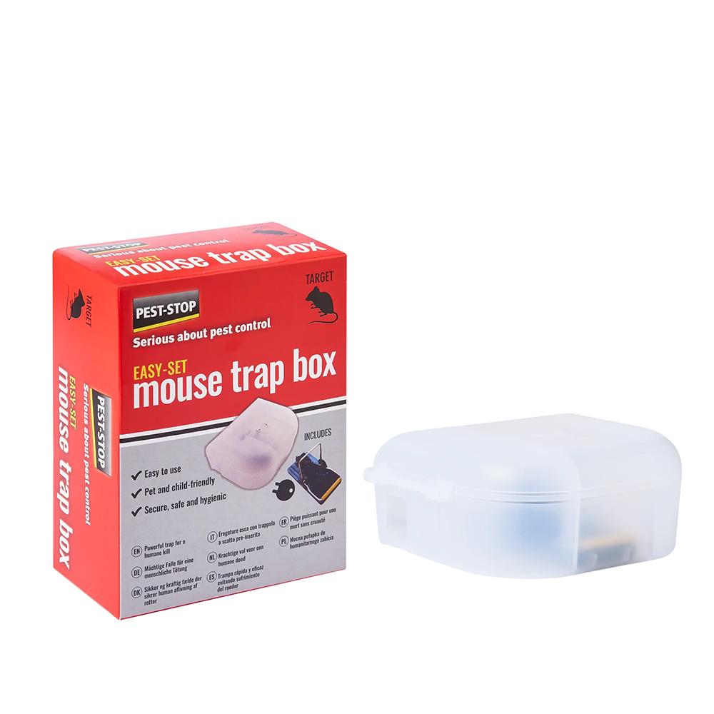 Pest Stop Easy Set Mouse Trap Box