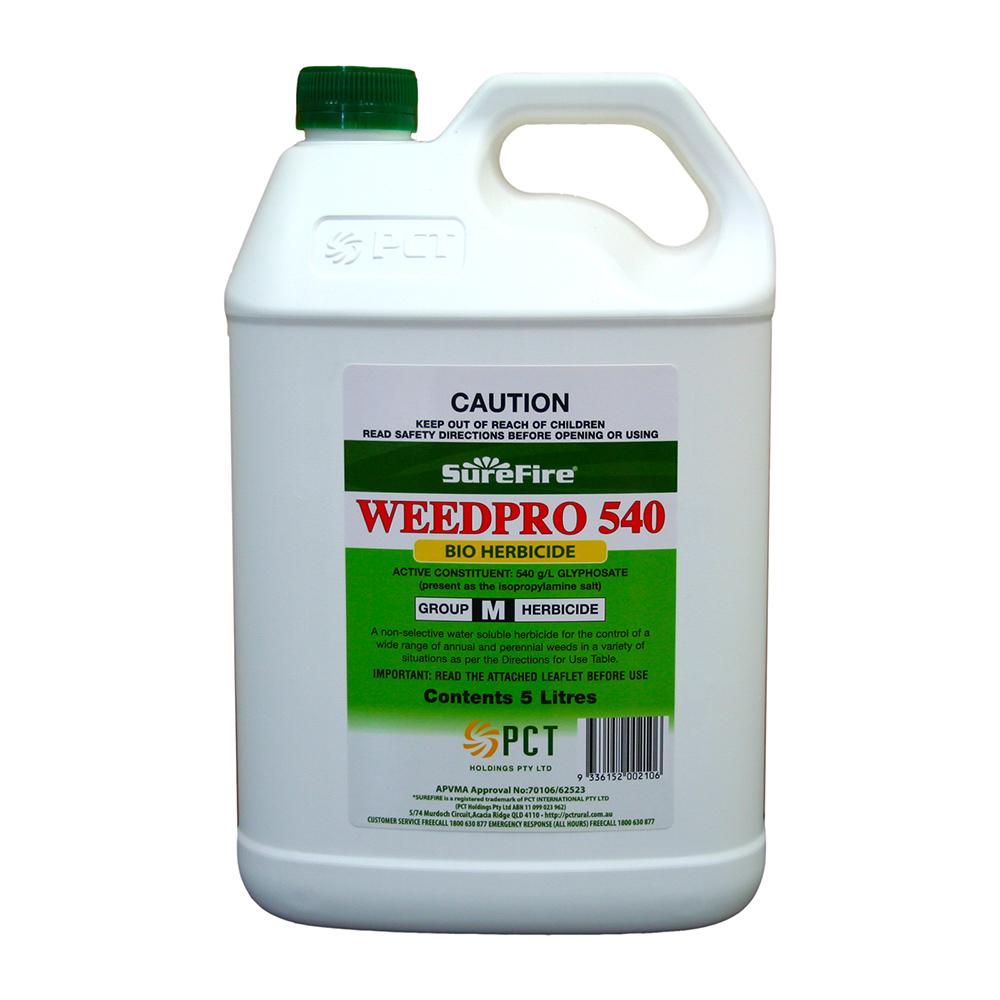 Surefire Weedpro 540 Bio Herbicide 5L