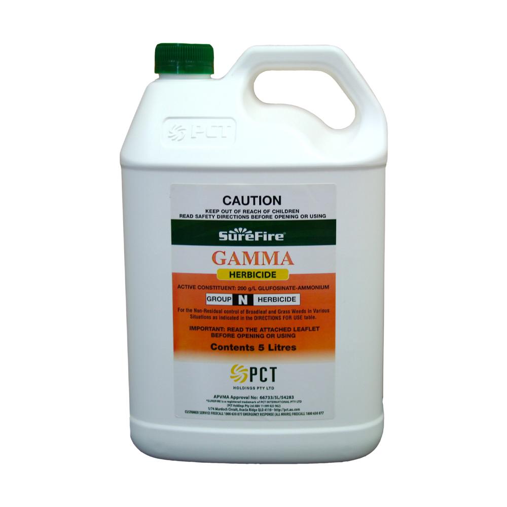 group 5 herbicide Surefire Gamma Herbicide 5 Litre – Pest Wholesale